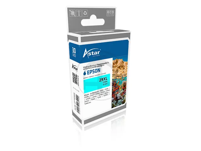 As16025 Astar Epson T2992 Xp Inkt Cyaan Hc Rebuilt 450Pagina's Chip
