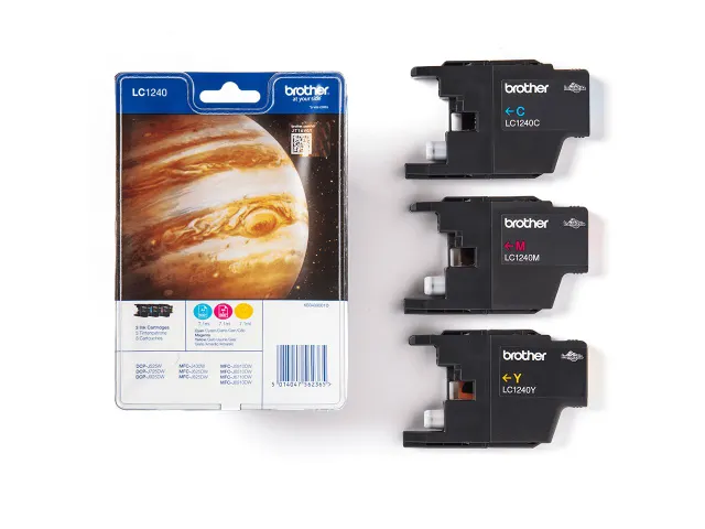 Inktcartridge Brother LC-1240RBWBP 3 kleuren