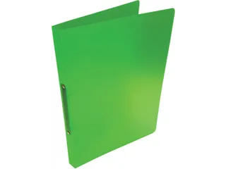 ringmap voor A4 PP 2 ringen 16 mm transparant groen - 1