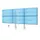 Monitor Arm 6 Schermen tot 32 inch met Crossbar voor Bureau
