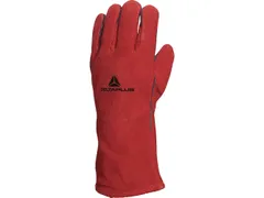 Delta Plus CA515R lederen lashandschoenen, rood, maat 10, 12 paar