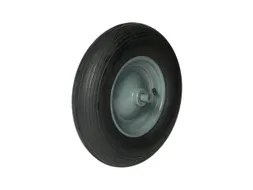 kruiwagenwiel,draagverm. 250kg,ØxB 400x100mm,aslengte 100mm