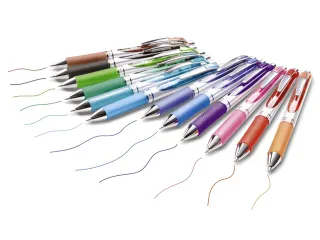 Gelschrijver Pentel BL77 Energel medium assorti 12 stuks - 4