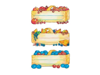 Keuken Etiket Herma 3604 Fruitmand - 1