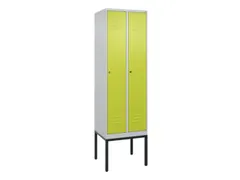 locker voor scheiding van kleding,HxBxD 2120x600x500mm,2vak