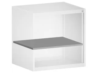Stalen bodem,v. systeemkast,HxBxD 25x650x650mm,draagverm. 100kg - 1