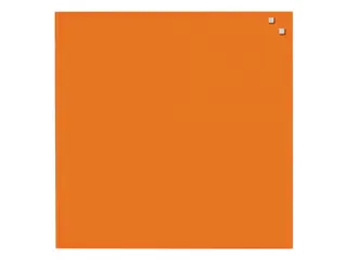 Glasmagneetbord Naga 45x45cm oranje - 1