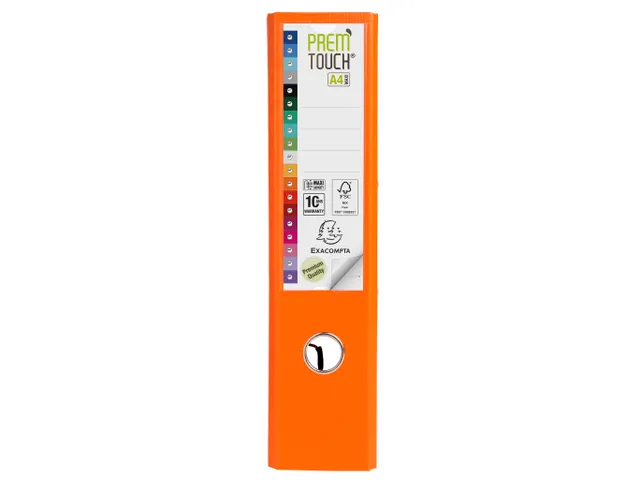 Ordner PP Prem'Touch A4maxi 80mm oranje