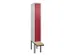 locker voor scheiding van kleding,HxBxD 2120x300x815mm,1vak
