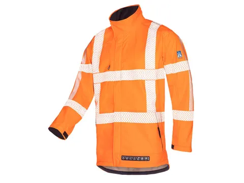 Veste softshell Sioen 7334 Hollum RWS orange fluo Taille XXL