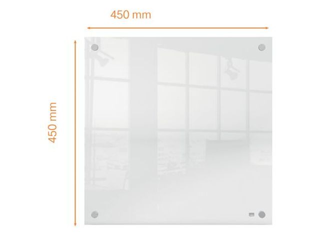 Nobo - Mini Tableau Transparent Effaçable en Acrylique pour Bureau