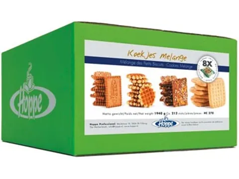 Koekjes Melange, doos van 1940 g, ca 212 stuks
