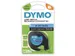 Labeltape Dymo Letratag 91205 Plastic 12mm Zwart Op Blauw