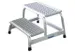 Montagetrap Aluminium H 0 4M 2Treden Incl. Platform Treden Rooster