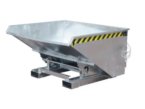 Kiepbak voor spaanders,HxLxB 835x1260x1570mm,0,9m³,draagverm. 1000kg