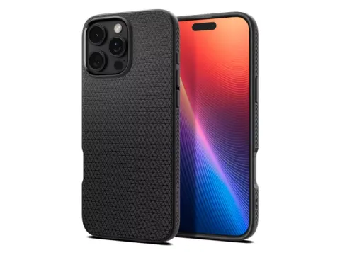 Spigen Liquid Air iPhone 16 Pro hoesje zwart