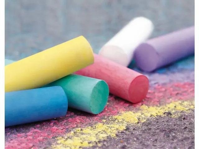 Stoepkrijt Eberhard Faber 6 kleuren