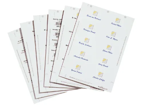Kaart Badge Durable Duraprint 54x90mm