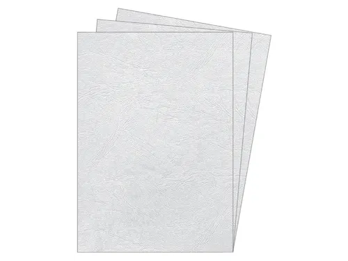 Voorblad Fellowes A4 Lederlook Wit 250 Gram