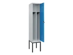 locker voor scheiding van kleding,HxBxD 2120x400x500mm,1vak