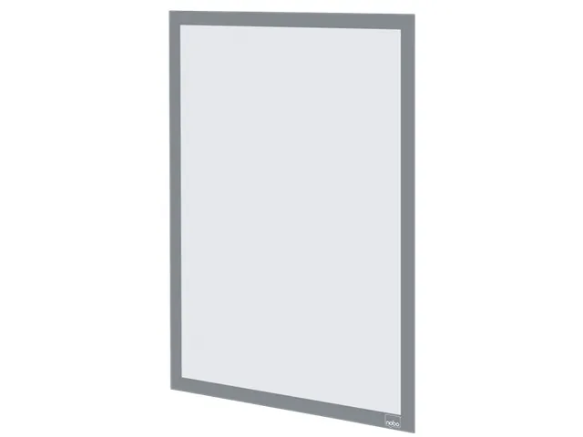 Infokader Nobo zelfklevend A3 zilver 2 stuks