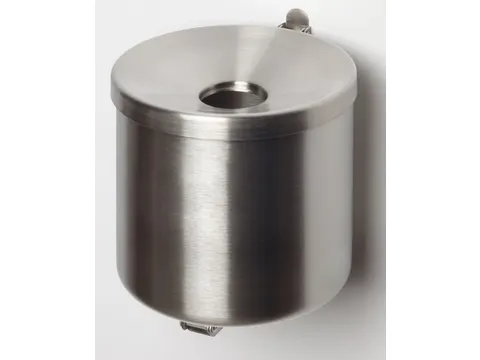 Wandasbak 2.4 liter HxØ 160x155mm Rvs