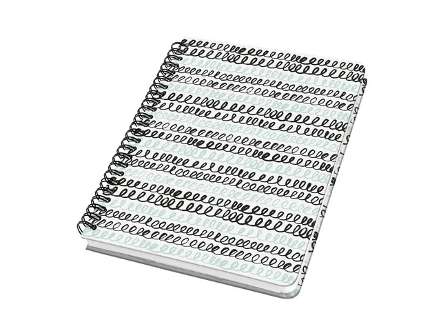 Carnet Sigel Jolie spirale A5 CURLY MINT dots 120pag 100gr HC