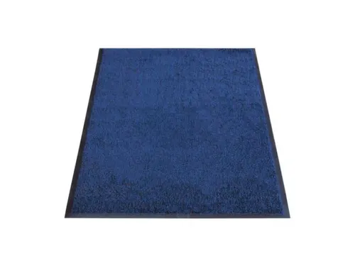 Schoonloopmat Binnen Klasse Bfl/s1 High-Twist-Nylon 85x150 Blauw