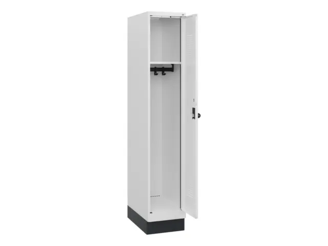 schoollocker,HxBxD 1630x300x500mm,1vak,vak B 300mm,draaigrendel,sokkel