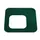 Oplegdeksel,V. Afvalbak 1X60L,Vierkant,1Opening,Staal,Groen