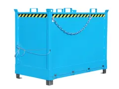 klapbodemcontainer,HxLxB 1445x1040x1845mm,2m³,hijsogen,vorksloffen