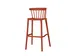 tabouret de bar,assise HxlxP 770x380x380mm,assise terracotta
