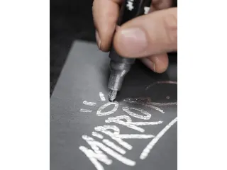 Acrylmarker Faber-Castell Multimark 251 silver - 5
