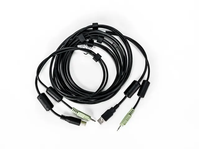 Vertiv Avocent CBL0131, 3 m, USB, USB, USB, 1-USB, 1-3.5mm, 1-USB, 2-3