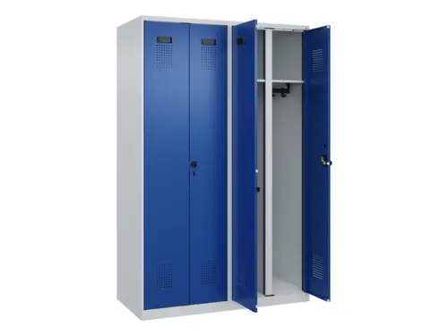 locker voor scheiding van kleding,HxBxD 1850x1200x500mm,4vak