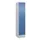 Z-garderobekast,HxBxD 1950x400x500mm,vak B 200/400mm,cil.-slot,sokkel