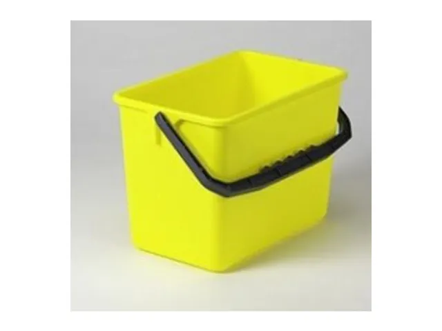 Ecolab Emmer Werkwagen 6 liter Geel