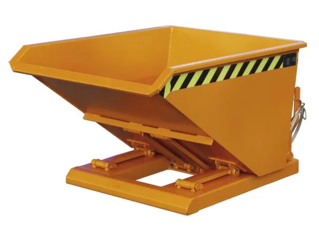 Kiepbak Hxbxd 670x840x1210mm 0.30m³ 123kg Draagverm. 750kg Ral5012