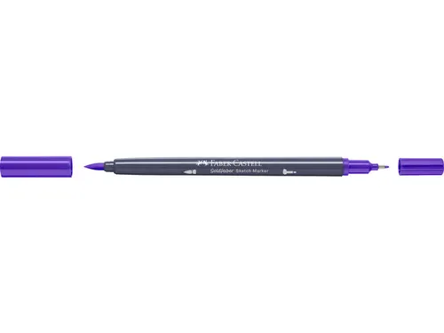 Sketchmarker Faber-Castell Goldfaber 136 purple violet op alcoholbasis