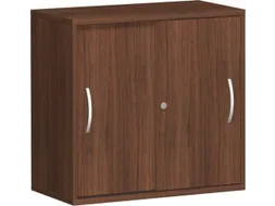 schuifdeurkast,HxBxD 770x800x430mm,decor romp noten,decor front noten