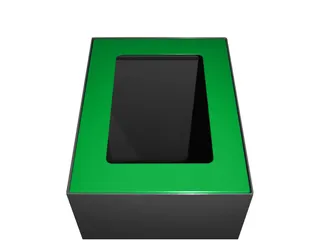 Top modulaire afvalscheidingsunit 60 liter Groen - 1
