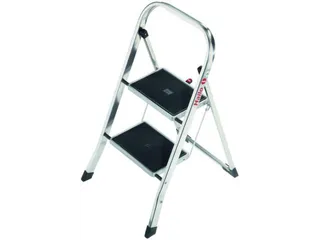 vouwtrapje,2treden m. antislipmatten,bordes H 460mm - 3