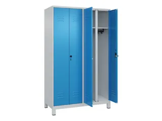 locker voor scheiding van kleding,HxBxD 1950x1200x500mm,4vak - 2