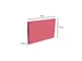 50 pocketmappen in felle kleuren FOREVER A4 24,5x32,5cm Roze