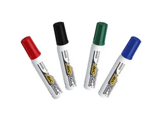 Viltstift Bic 1781 Whiteboard Schuin Assorti 3.2-5.5mm Set à 4st - 4