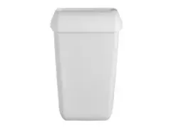 OUTLET Afvalbak 441404 kunststof mat wit 43 Liter