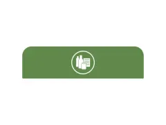 Configure Recyclingstation Paneel Mixed Recycling EN 125 liter groen