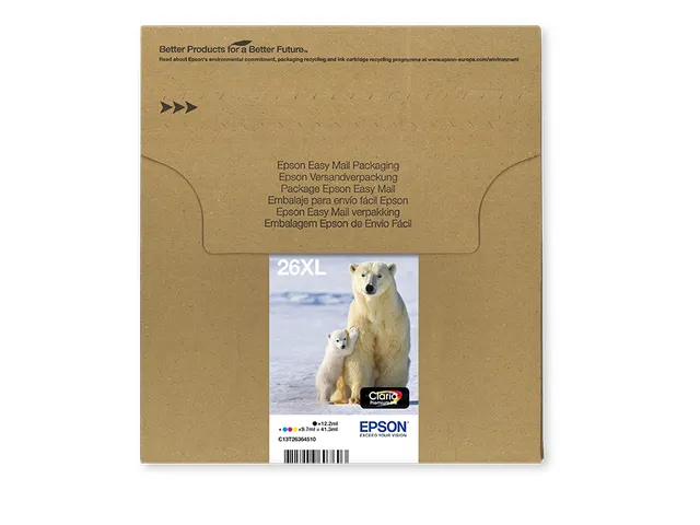Multipack 4-colours 26XL EasyMail