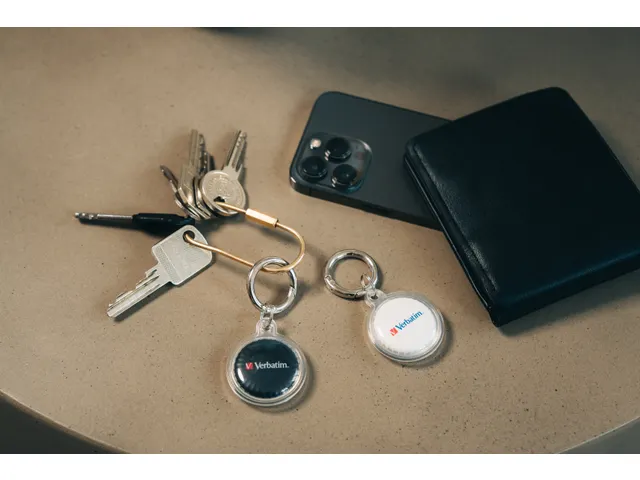 Verbatim 32134 My Finder Coin Bluetooth Tracker Zwart/Wit 2 stuks