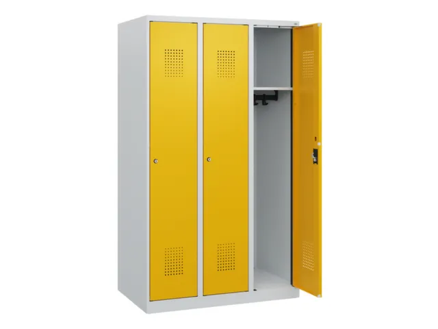 schoollocker,HxBxD 1530x900x500mm,3vak,vak B 300mm,cil.-slot
